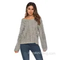 Prezzo a buon mercato di alta qualità in lana in lana in cashmere femminile maglione
